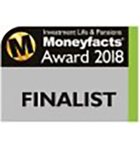 Moneyfacts Investment Life & Pensions Finalist 2018