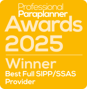 Professional Paraplanner Awards 2025 Best Full SIPP/SSAS Provider