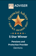 FT Adviser 5-start service Award Winner Logo